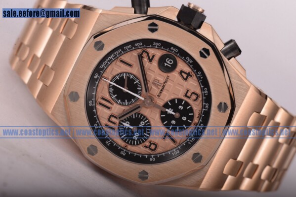 Audemars Piguet Royal Oak Offshore 1:1 Clone Watch Rose Gold 26470OR.OO.1000OR.01